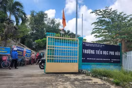 Trường tiểu học Phú Hữu, thành phố Thủ Đức, Thành phố Hồ Chí Minh. (Nguồn: VOV) 