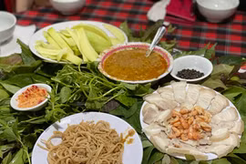 Gỏi lá Kon Tum. (Nguồn: Vietnam+)