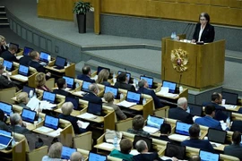 Một phiên họp Hạ viện Nga ở Moskva. (Ảnh: AFP/TTXVN) 