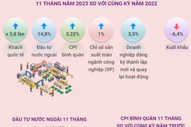 Tổng quan tình hình Kinh tế Việt Nam 11 tháng năm 2023