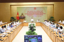 Quang cảnh hội nghị. (Ảnh: An Đăng/TTXVN)