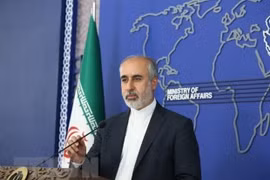 Người phát ngôn Bộ Ngoại giao Iran Naser Kanani. (Ảnh: IRNA/TTXVN) 