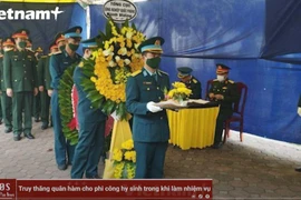 Bản tin 60s ngày 1/2: Truy thăng quân hàm cho phi công hy sinh 