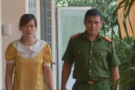Đối tượng Lên tại cơ quan công an. (Nguồn: Cơ quan Công an)
