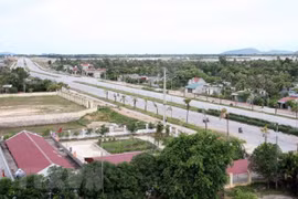 Khu kinh tế Nghi Sơn, tỉnh Thanh Hóa. (Ảnh: Tuấn Anh/TTXVN) 