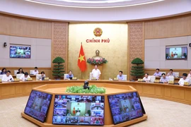 Phó Thủ tướng Trần Hồng Hà phát biểu chỉ đạo. (Ảnh: Văn Điệp/TTXVN)
