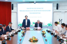 Quang cảnh hội nghị. (Ảnh: Phương Hoa/TTXVN)
