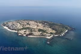 Đảo Lý Sơn. (Ảnh: Tùng Lâm/Vietnam+)