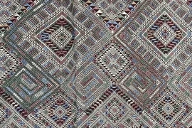 Di sản Thế giới họa tiết Naga trên vải dệt thủ công Lào