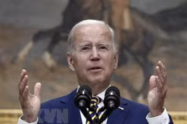 Tổng thống Mỹ Joe Biden. (Ảnh: AFP/TTXVN) 