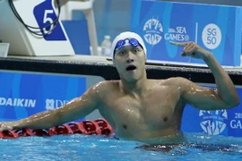 Hoàng Quý Phước giành Huy chương Đồng nội dung 100m tự do nam