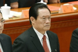 Ông Chu Vĩnh Khang tại phiên bế mạc Đại hội Đảng Cộng sản Trung Quốc lần thứ 18 tháng 11/2012. (Nguồn: Kyodo/TTXVN)