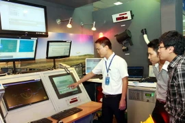 Một gian hàng tại Techmart Vietnam 2012. (Ảnh: Anh Tuấn/TTXVN)