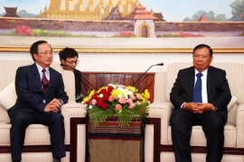 Lãnh đạo Lào tiếp Đoàn đại biểu Văn phòng Trung ương Đảng Việt Nam