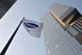 Trụ sở hãng Samsung tại Seoul, Hàn Quốc. (Ảnh: AFP/TTXVN)