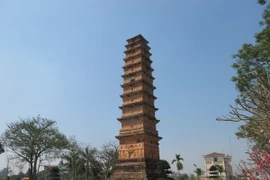 Tháp Bình Sơn. (Nguồn: Cổng thông tin-giao tiếp điện tử huyện Sông Lô)