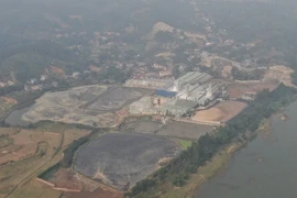 Nhà máy chế biến tinh bột sắn xuất khẩu Tân An, thuộc Công ty TNHH một thành viên chế biến nông sản Hiếu Hưng, xã Tân An, huyện Văn Bàn, tỉnh Lào Cai. (Nguồn: