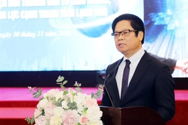 Chủ tịch Phòng Thương mại và Công nghiệp Việt Nam Vũ Tiến Lộc. (Ảnh: Thái Thuần/TTXVN)