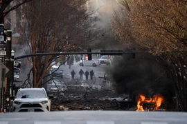 Hiện trường vụ nổ. (Nguồn: tennessean.com)