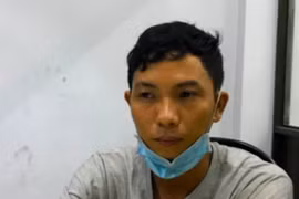 Đối tượng Hiếu tại cơ quan điều tra. (Nguồn: Cand)