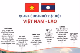 [Infographics] Quan hệ đoàn kết đặc biệt Việt Nam-Lào
