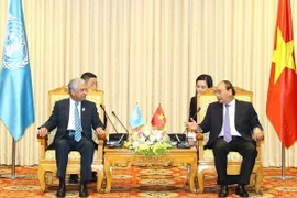 Thủ tướng Nguyễn Xuân Phúc tiếp ông Kamal Malhotra, Điều phối viên thường trú của Liên hợp quốc tại Việt Nam. (Ảnh: Thống Nhất/TTXVN)