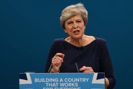 Thủ tướng Anh Theresa May. (Nguồn: AFP/TTXVN)