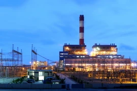 Một góc Trung tâm Nhiệt điện Vĩnh Tân. (Ảnh: Ngọc Hà/TTXVN)