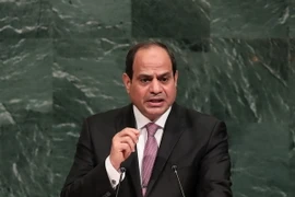 Tổng thống Ai Cập Abdel Fattah El-Sisi. (Nguồn: AFP/TTXVN)