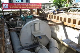 TP. Hồ Chí Minh: ''Siêu máy bơm'' tê liệt khi xảy ra ngập nước