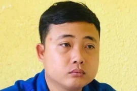 Đối tượng Huỳnh Chí Linh tại cơ quan Công an. (Nguồn: Công an Gia Lai)