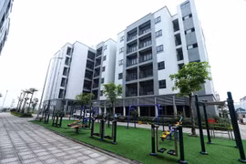 Một khu nhà ở xã hội. (Ảnh: Tuấn Anh/ TTXVN)