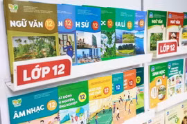 Sách giáo khoa do Nhà Xuất bản Giáo dục Việt Nam ấn hành. (Ảnh: PV/Vietnam+)