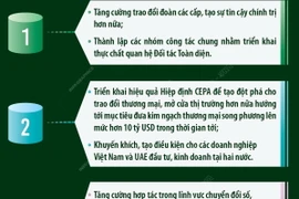 Năm trọng tâm hợp tác giữa Việt Nam và UAE trong thời gian tới