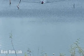 Hồ Thác Vàng xã Krông Na (huyện Buôn Buôn Đôn). (Nguồn: Báo Đắk Lắk)