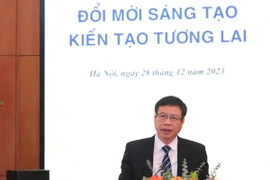 Thứ trưởng Bộ Khoa học và Công nghệ Lê Xuân Định. (Ảnh: Hoàng Hiếu /TTXVN)