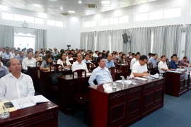 Các đại biểu dự hội nghị. (Ảnh: Đức Hạnh/TTXVN)