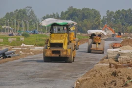 Khu tái định cư Tân Hòa, huyện Châu Thành A, tỉnh Hậu Giang, phục vụ Dự án đường bộ cao tốc Bắc-Nam phía Đông. (Ảnh: Duy Khương/TTXVN)