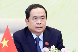 Ông Trần Thanh Mẫn, Ủy viên Bộ Chính trị, Chủ tịch Quốc hội nước Cộng hòa xã hội chủ nghĩa Việt Nam khóa XV, nhiệm kỳ 2021-2026. (Ảnh: TTXVN)