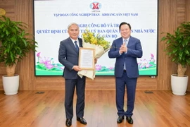 Ông Vũ Anh Tuấn, Bí thư Đảng ủy Than Quảng Ninh, kiêm Phó Tổng Giám đốc TKV đã được bổ nhiệm chức vụ Tổng Giám đốc Tập đoàn TKV. (Nguồn: TKV)