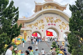 Khu du lịch Suối Tiên (thành phố Thủ Đức). (Ảnh: TTXVN phát)