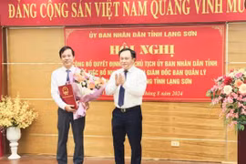 Lạng Sơn: Công bố quyết định bổ nhiệm lãnh đạo chủ chốt các đơn vị