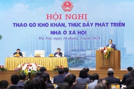 Hội nghị tháo gỡ khó khăn, thúc đẩy phát triển nhà ở xã hội tại Hà Nội