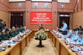 Quang cảnh hội nghị. (Ảnh: Hồng Pha/TTXVN phát)