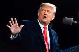 Cựu Tổng thống Mỹ Donald Trump. (Nguồn: AFP/TTXVN)
