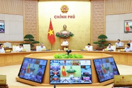 Thủ tướng Phạm Minh Chính chủ trì Phiên họp Chính phủ Thường kỳ tháng 9 năm 2024 và Hội nghị Chính phủ với các địa phương. (Ảnh: Dương Giang/TTXVN)