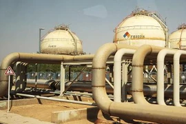 Nhà máy lọc dầu Mahshahr, tỉnh Khuzestan, phía nam Iran. (Nguồn: AFP/TTXVN)