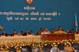 Quang cảnh đại hội. (Ảnh: Xuân Khu/Vietnam+)(Ảnh: Xuân Khu/Vietnam+)