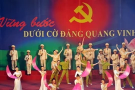 Chương trình nghệ thuật “Vững bước dưới cờ Đảng quang vinh”