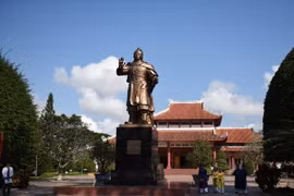 Đền thờ vua Quang Trung. (Ảnh: Văn Cảnh/Vietnam+)